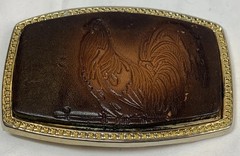 Alumaline Vintage Chicken Belt Buckle