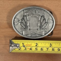 Walnut Valley Bluegrass Festival 1999 Belt Buckle RARE Winfield Kansas 89/200