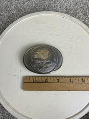 North American Hunting Club Wings of Gold Solid Brass Belt Buckle