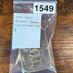 VTG Toro 70&rsquo;s Great American Buckle Co Brass Limited Edition Americana Farm USA