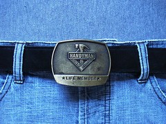 1996 Vintage Handyman Club of America Life Member Buckle