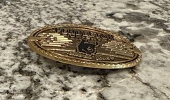 Pendleton Whisky Belt Buckle 2026 Limited Edition Montana Silversmiths Gold EUC