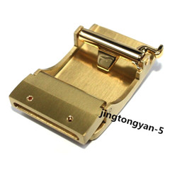Solid Brass « Pig » Belt Buckle Automatic Belt Buckles Fits For 35mm Wide Belt