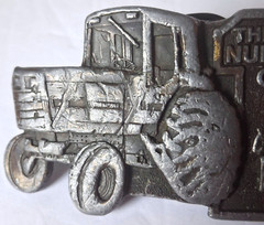 Vintage International Harvester 5288 The New #1 Tractor Belt Buckle Spec Cast