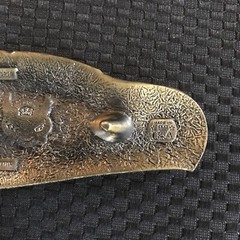 Vtg. 1979 Eagle Belt Buckle The Great American Buckle Co. #120 Brass USA mk