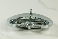 Horseshoe western belt buckles for men brown oval agate stone