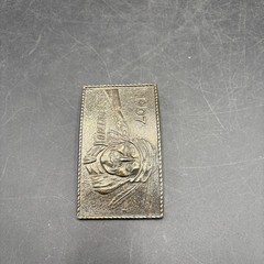 Vintage Geronimo 1907 Native American Apache Belt Buckle Western Americana Metal