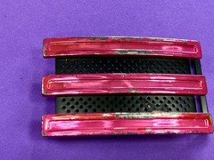 Adidas Golf 3 Stripe Pink & Black Color Trophy Award Style Used Belt Buckle