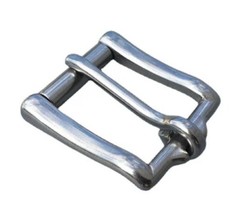 Heavy Duty Wave Roller Stainless Steel Hypoallergenic Belt Buckle, Any Size