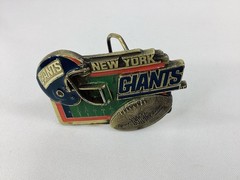 Vintage New York Giants Belt Buckle 2003 NFL 🇺🇸 Officially Licensed Product