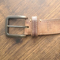 Levi Denizen belt L 36-40 light Brown Tan Distressed Adjustable