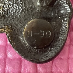 KAWASAKI BELT BUCKLE 1979 Bergamot Brass Works H-39 Made In USA Motorcycle