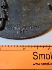 Oden Belt Buckle « Mark » Made in USA Brass Tone