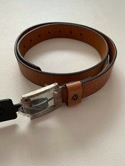 Nixon Americana Small Brown Leather Belt Size S