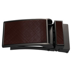 33mm Automatic Ratchet Belt Buckle Zinc Alloy for 3-3.1cm Leather belt Strap