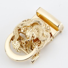 1PCS Retro Dragon Metal Belt Buckle Replacement 35mm Gold/Black