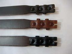 Genuine lizard belt size&rsquo;s 26 to 46.w/ sterling silver 925 buckle 4 pc set U.S.A