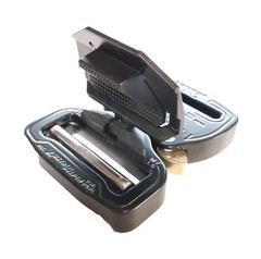 AustriAlpin 38mm / 1.5&Prime; Cobra Pro Style Snakebite Buckle Black – FY38KVF-LS