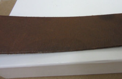 Vintage 90’s 91 Armani Exchange Double Head Eagle Buckle Leather Belt Fits 36