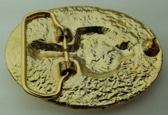 Milton Transportation Trucking 6th Annual 1998 Driving Championship Belt Buckle