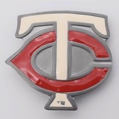 Minnesota Twins Baseball Team Belt Buckle (New)