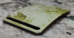 GRIP6 BELT BUCKLE – GREEN / LIGHT CAMO / CAMOUFLAGE – 1.5 INCH WIDE with defect
