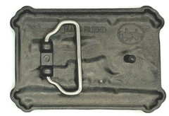 Iron Horse Train Locomotive Railroad Engineer Conductor Enameled Belt Buckle New