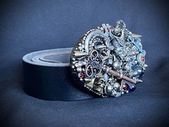 « Salvaged Kingdom » Ind. OOAK Mixed Metal Artisan Belt Buckle – Darren McNeese