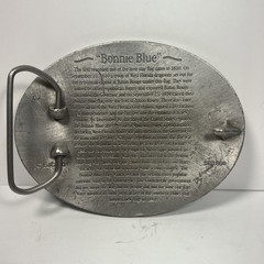 BONNIE BLUE FLAG BELT BUCKLE – CSA – LONE STAR