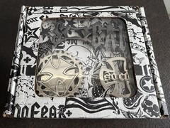 NO FEAR SO CAL BELT BUCKLE GIFTBOX 3PK BOTTLE OPENER SPROCKET IRON CROSS VTG Y2K