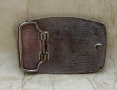 The 1982 World&rsquo;s Fair Vintage Belt Buckle Knoxville Tennessee
