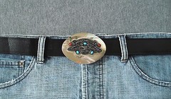 VTG Harley-Davidson Eagle Handmade Belt Buckle