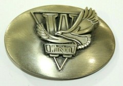 Vintage Winston Tobacco Belt Buckle Advertising 3 Dimension Flying Eagle USA