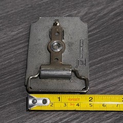 Vtg Michigan Air National Guard Belt Buckle Hit Line USA Military Silver Tone
