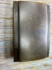 Rustic Simple Plain Textured Border Brass Tone Rectangular Belt Buckle