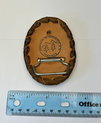 Trevino&rsquo;s snakeskin belt buckle