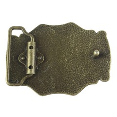 Cow Bull Belt Buckle Cowboy Cowgirl Native American Motorcyclist (YCW-01)