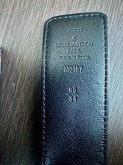 Louis Vuitton Pre-Owned Belt Reversible 85 Accessories