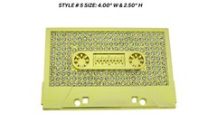 Cassette Player Tape Old School Music Retro Belt Buckle Boom Box Blaster Ghetto