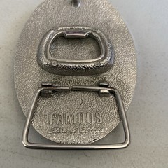 Famous Stars and Straps Belt Buckle Skull Bottle Opener