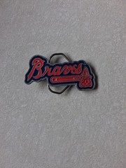 Atlanta Braves MLB Major League Baseball Team Belt Buckle (New Old Stock)
