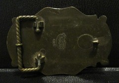 Moosehead Beer Canadian Lager 1978 Belt Buckle Rain Tree 3d Look Vintage Promo