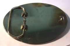 North American Hunting Club LIFE MEMBER Belt Buckle with box (not dated)