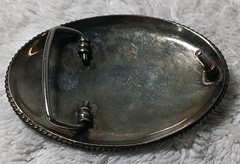 Men’s Western Belt Buckle Alpaca Mexico « G »