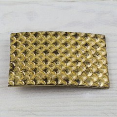 Belt Buckle Scales Belt Buckle Buckle for Interchangeable Belts Antique Brass