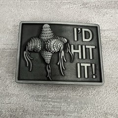 Metal Novelty Men&rsquo;s Belt Buckle Pinata « I&rsquo;d Hit It » New Buckle Rage