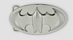 Batman Belt Buckle Comics Costume Original Cosplay Men Halloween 3D Silver Metal