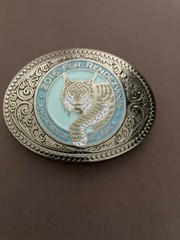 2016 FUR RONDEZVOUS LYNX BELT BUCKLE ANCHORAGE ALASKA