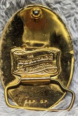 Heritage Collection Western Belt Buckle Gold Silver Tone « R » Initial