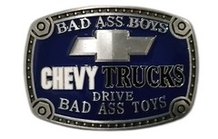 New Chevy trucks bad boys belt buckle